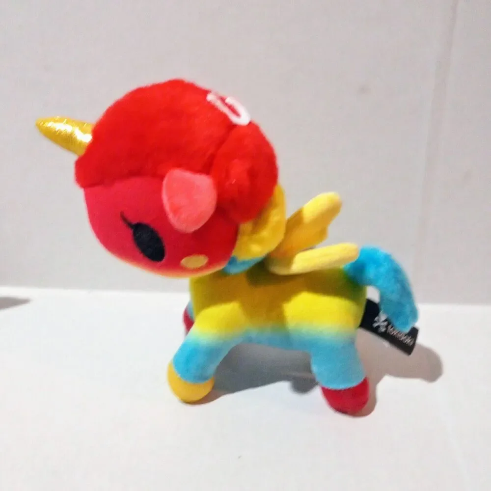 Tokidoki Plush Lot Of 2-Unicorno Summer-Mermicorno Neon Star Jelly-8 Inch-Aurora